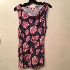 Lilly Pulitzer scoop neck tank